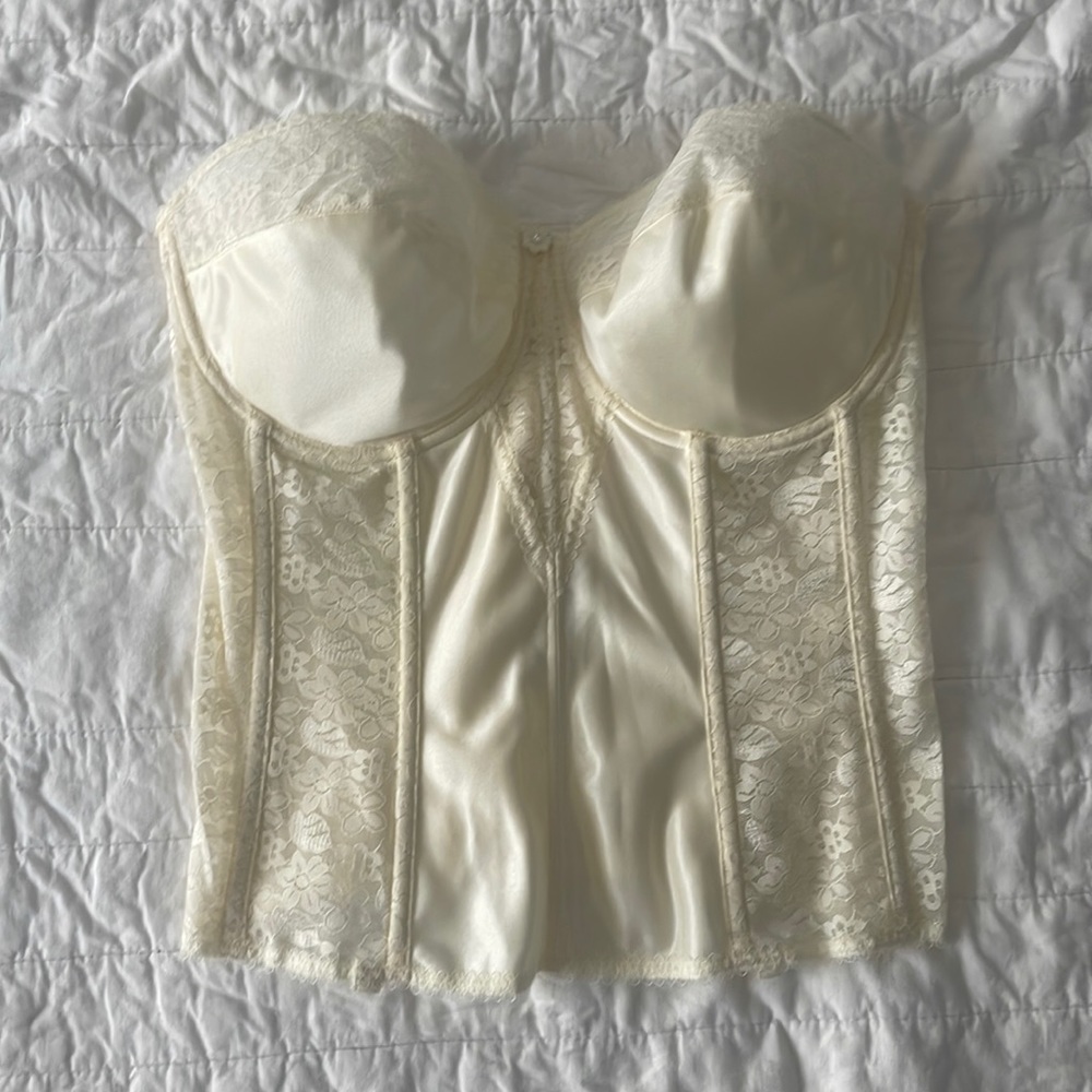 Cream Lace Corset